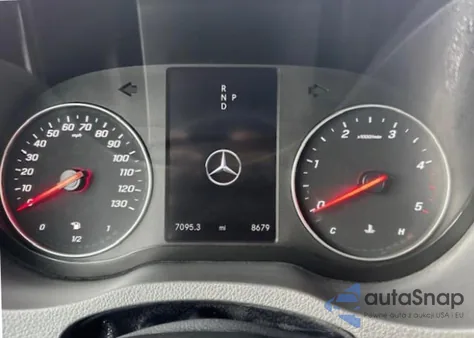 2022 Mercedes-Benz Sprinter 2500 z USA, uszkodzony, nr VIN W1X4EBHY0NP484324